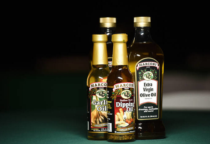 oil bottles